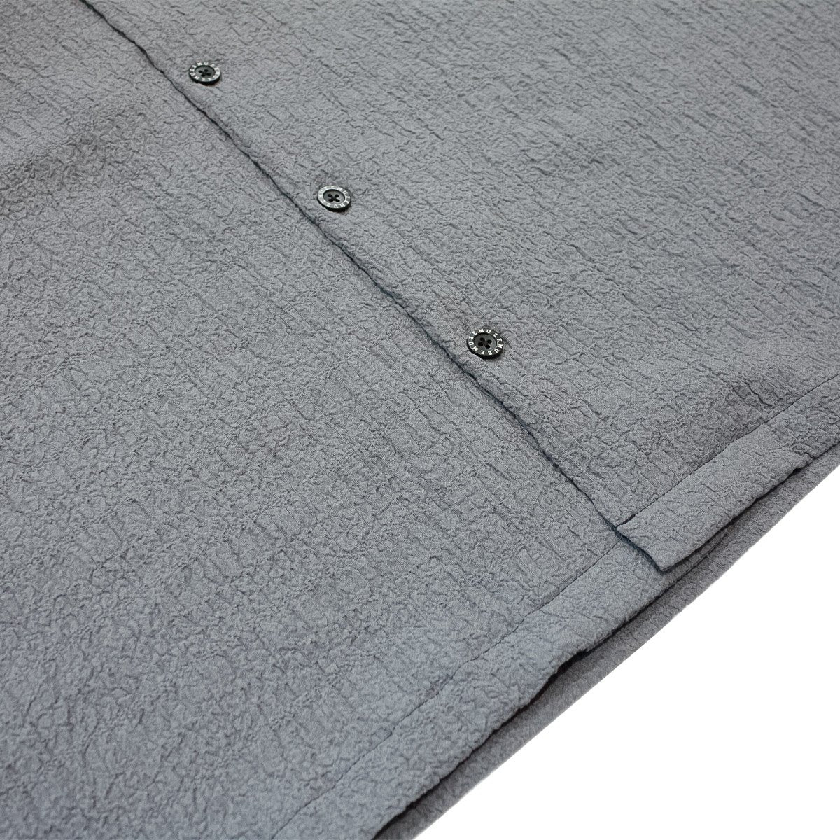 MUZE TURQUOISE LABEL - OPEN COLLAR RELAXED SHIRTS (GRAY)