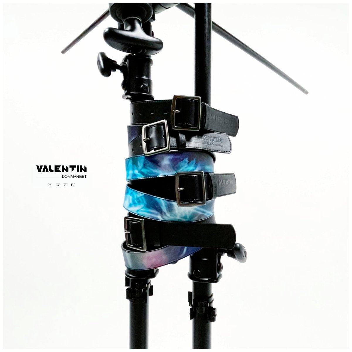 Valentin Dommanget × MUZE TURQUOISE LABEL - LENTICULAR BELT ミューズ ベルト