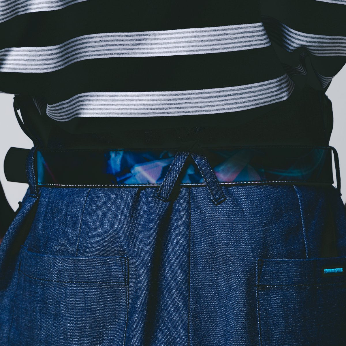 Valentin Dommanget × MUZE TURQUOISE LABEL - LENTICULAR BELT ミューズ ベルト