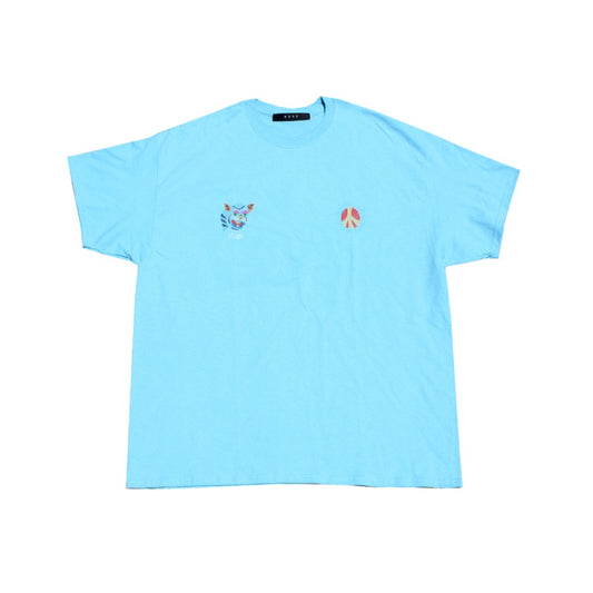 MUZE BLACK LABEL - 22SS SOUVENIR TEE (SKY BLUE)