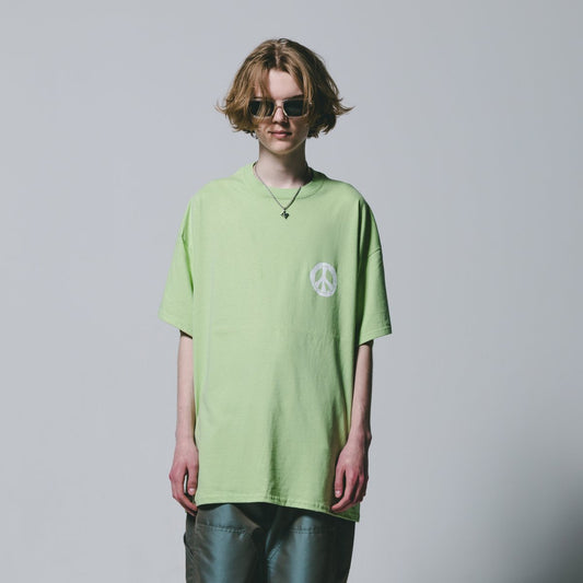 MUZE BLACK LABEL - 22SS PEACE TEE (PISTACHIO)ミューズ ピースTシャツ