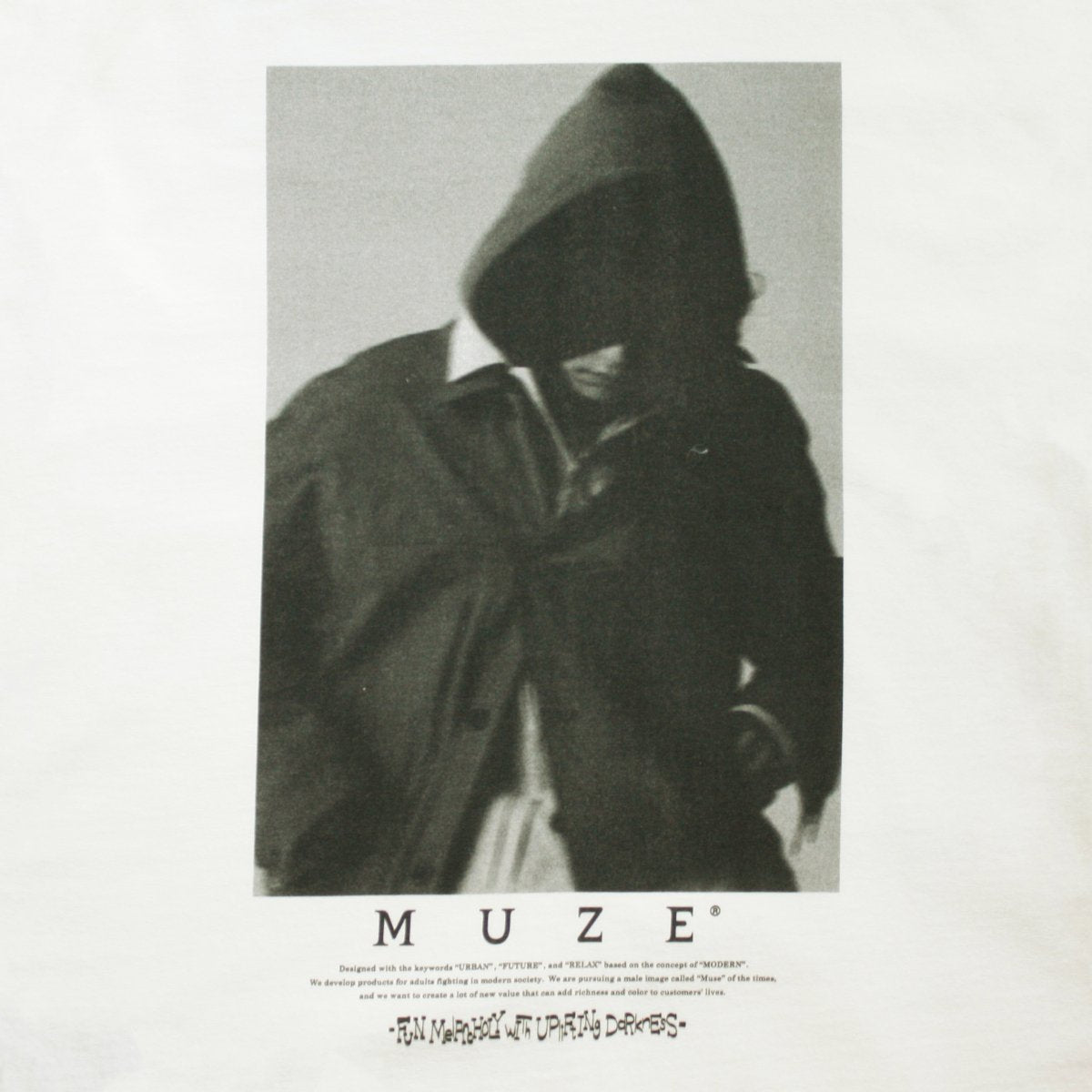 MUZE BLACK LABEL - 22SS PHOTO TEE (OFF WHITE) ミューズ 2022年春夏コレクション フォトTシャツ