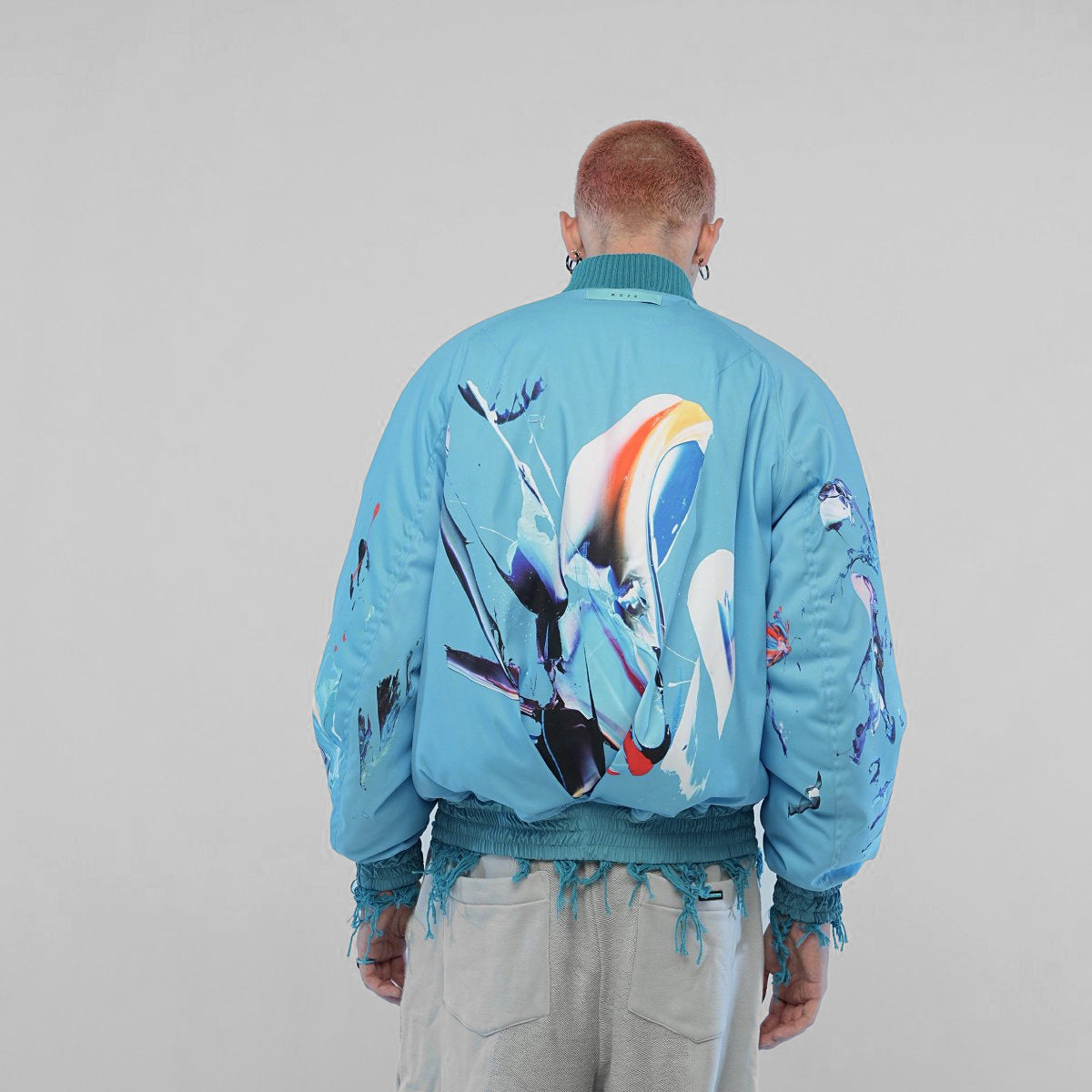 MUZE TURQUOISE LABEL × PETER RIVE - REVERSIBLE MA-1(TURQUOISE) ミューズ ピーターライブ リバーシブル ブルゾン ターコイズ