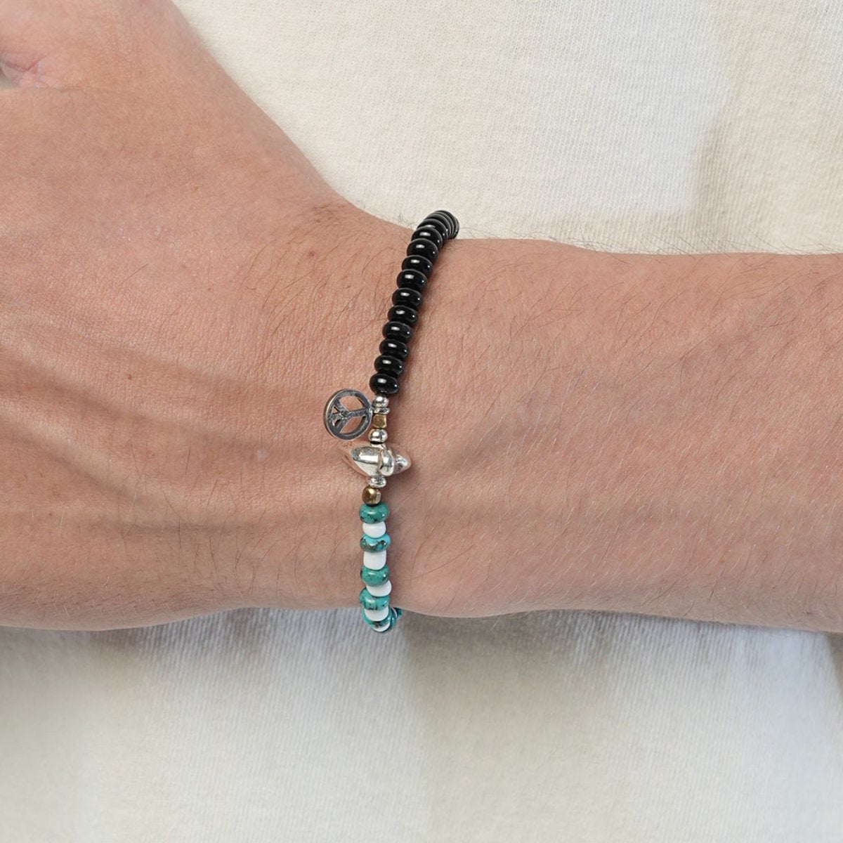 MUZE TURQUOISE LABEL×Sunku-PEACE TURQUOISE BRACELET(TURQUOISE)