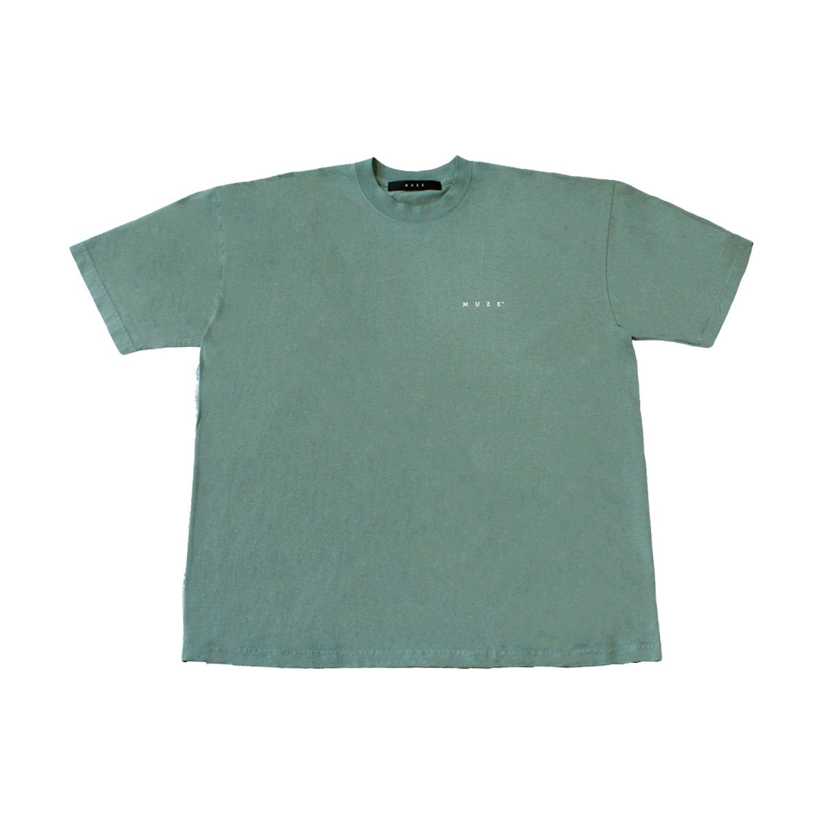 MUZE BLACK LABEL - 22SS LOGO TEE (ATLANTIC GREEN×WHITE) ミューズ ロゴTシャツ