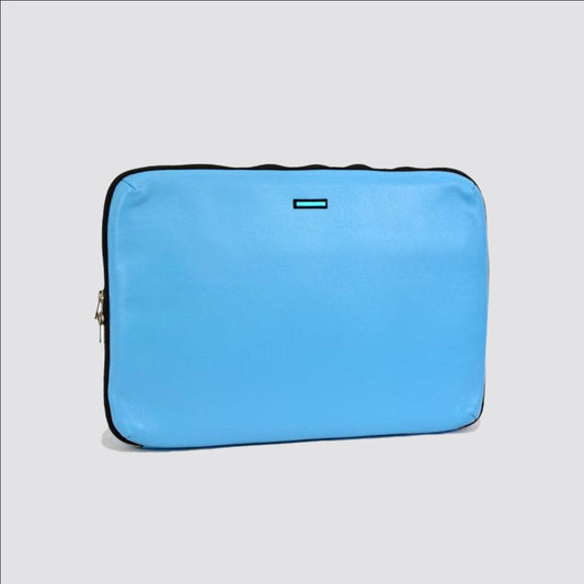 MUZE TURQUOISE LABEL - LEATHER BRIEF CASE (TURQUOISE) ミューズ レザーブリーフケース ターコイズ