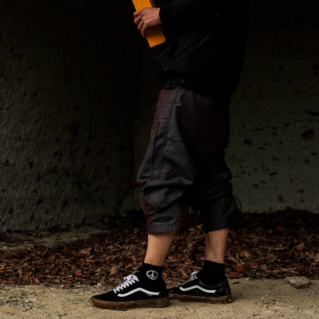 MUZE TURQUOISE LABEL - MUZE×FUN PEACE SOX(BLACK)ミューズ ファン 2023年春夏 ソックス ブラック