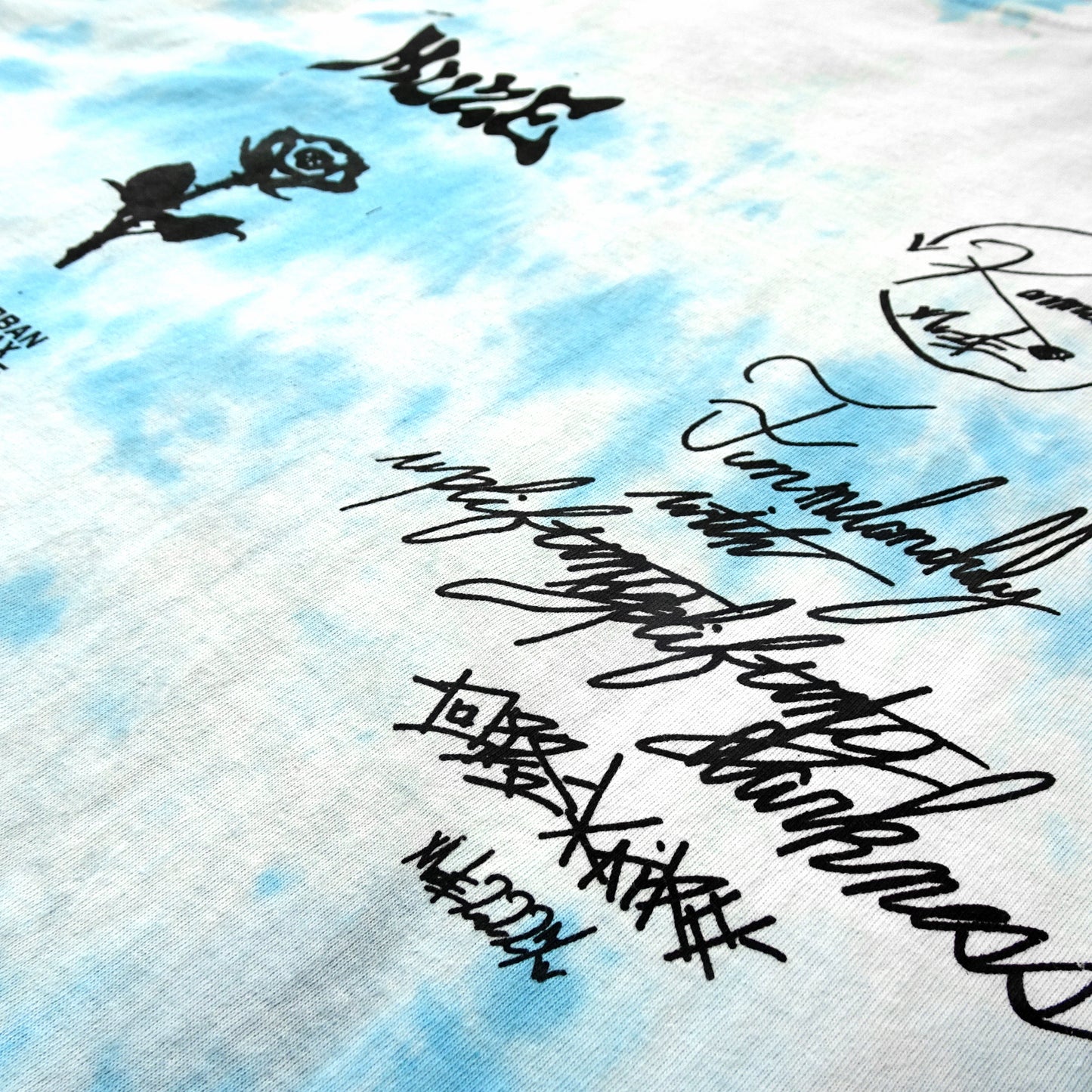 MUZE ミューズ 【TIE-DYE L/S TEE】タイダイ ロングスリーブ(ターコイズ)
