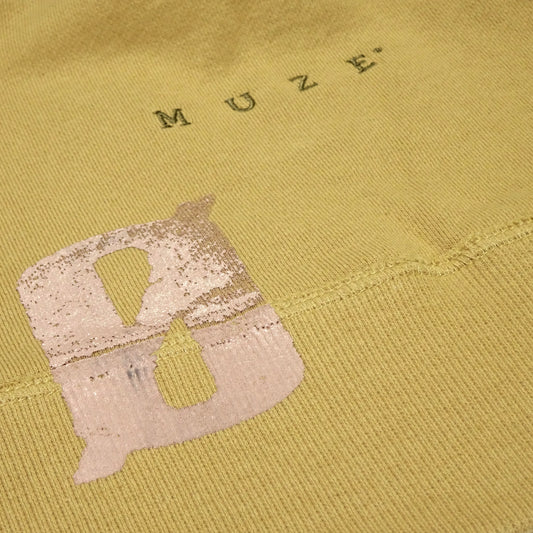 MUZE TURQUOISE LABEL× Ø【EMPTY SETT】™️ - LOGO EMBROIDERY CAP(BEIGE) ミューズ エンプティーセット ロゴ エンブロイデリーキャップ ベージュ