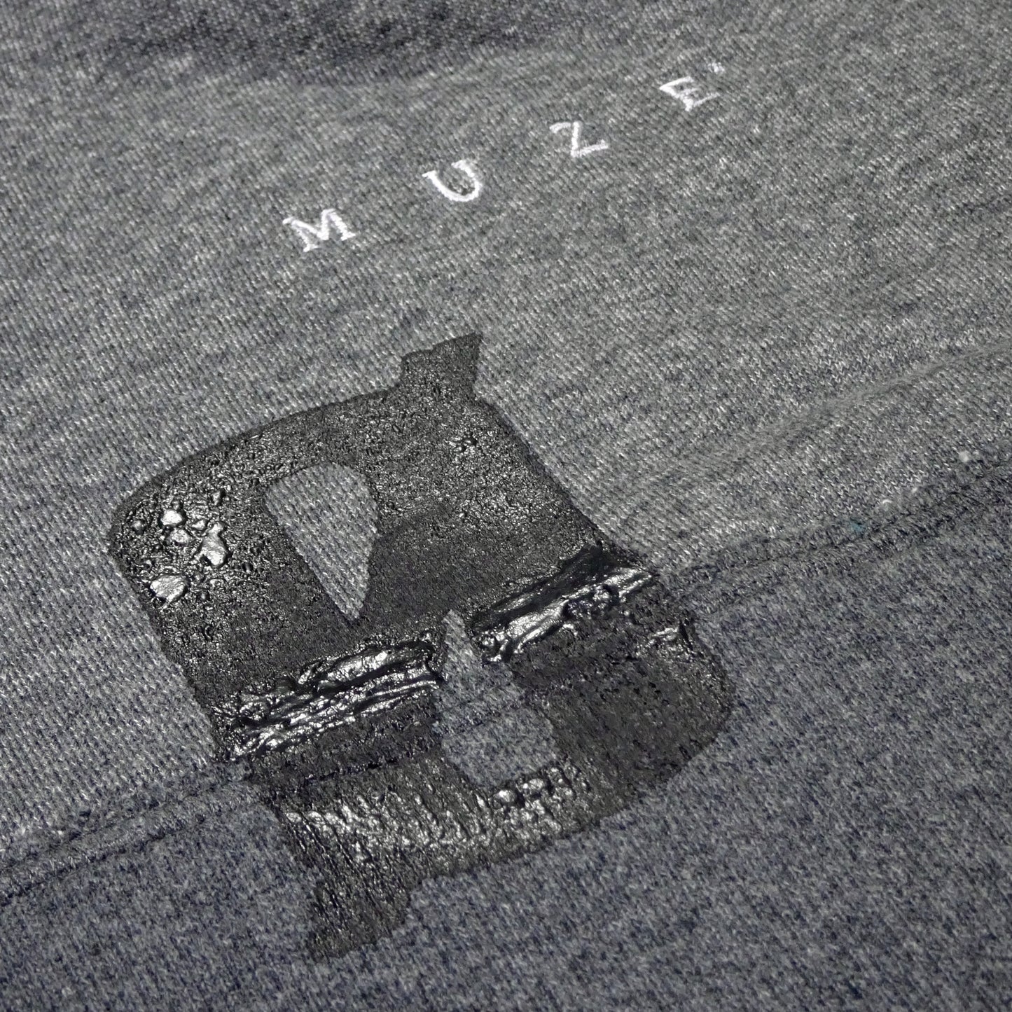 MUZE TURQUOISE LABEL× Ø【EMPTY SETT】™️ - LOGO EMBROIDERY CAP(HEATHER GRAY) ミューズ エンプティーセット ロゴ エンブロイデリーキャップ ヘザーグレー