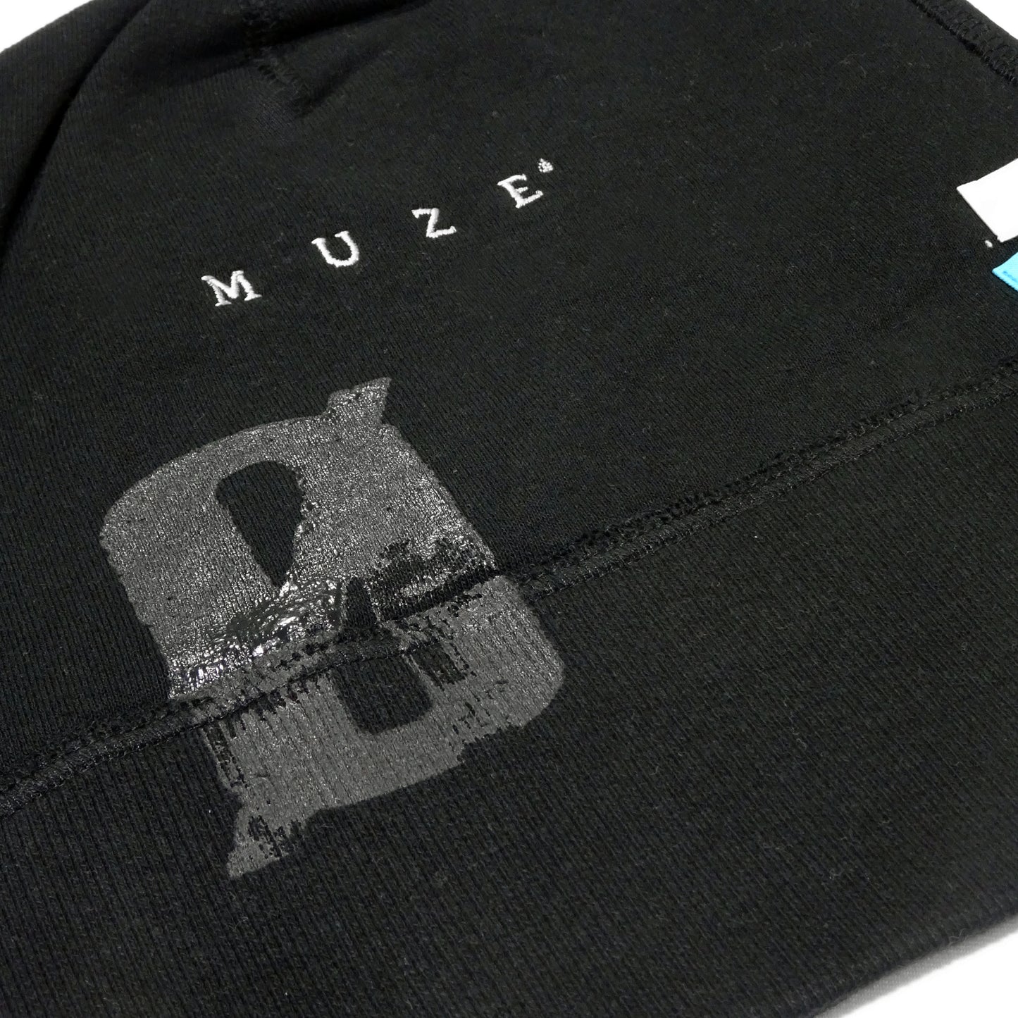 MUZE TURQUOISE LABEL× Ø【EMPTY SETT】™️ - LOGO EMBROIDERY CAP(ONYX) ミューズ エンプティーセット ロゴ エンブロイデリーキャップ オニキス