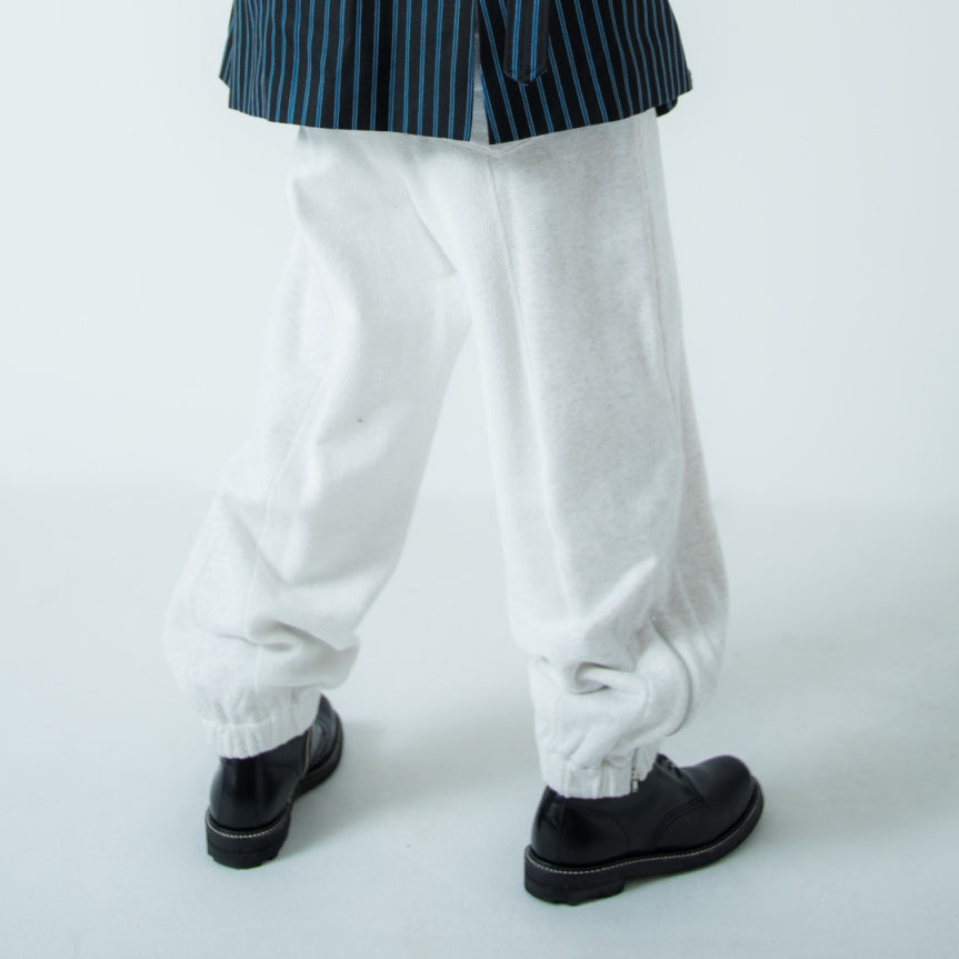 MUZE TURQUOISE LABEL - CIRCUIT RELAXED FIT SWEAT TROUSERS(MOKU) ミューズ リラックス スウェット トラウザーズ モク