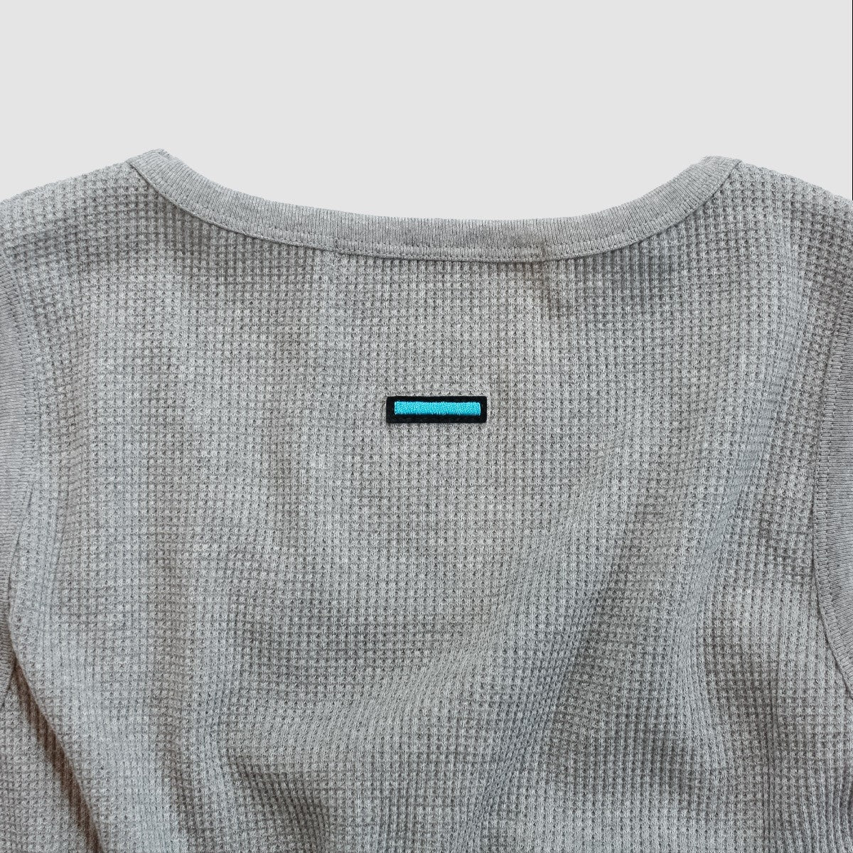 MUZE TURQUOISE LABEL - WAFFLE TANK TOP(GRAY)ミューズ ワッフル タンクトップ グレー