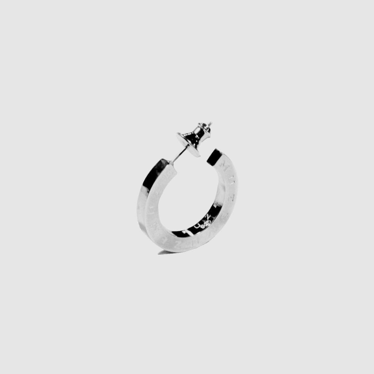 【RESTOCK】MUZE ミューズ 【LOGO EARRINGS(SV925)】ロゴ イアリング(SILVER)