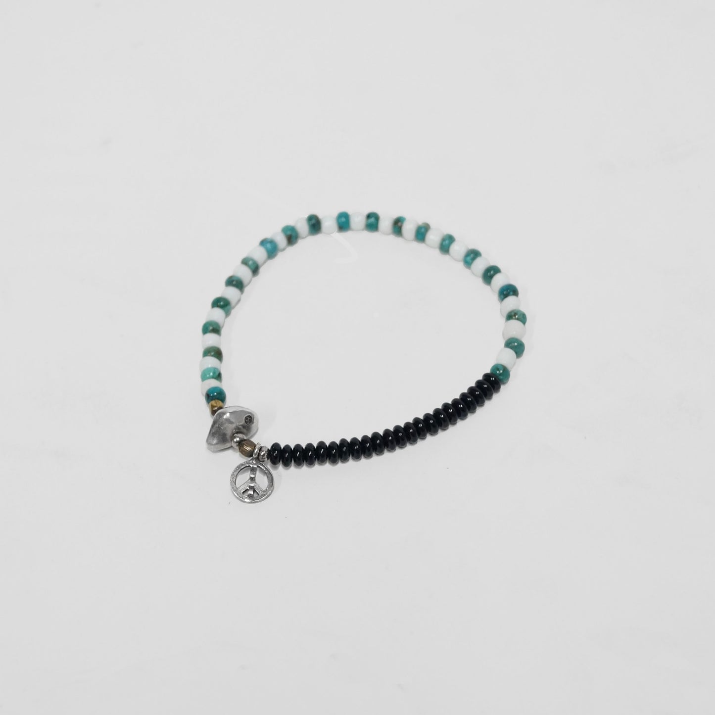 MUZE TURQUOISE LABEL×Sunku-PEACE TURQUOISE BRACELET(TURQUOISE)
