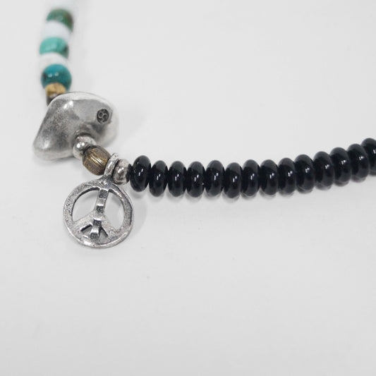 MUZE TURQUOISE LABEL×Sunku-PEACE TURQUOISE BRACELET(TURQUOISE)