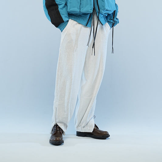 MUZE TURQUOISE LABEL - CIRCUIT RELAXED FIT SWEAT TROUSERS(MOKU) ミューズ リラックス スウェット トラウザーズ モク