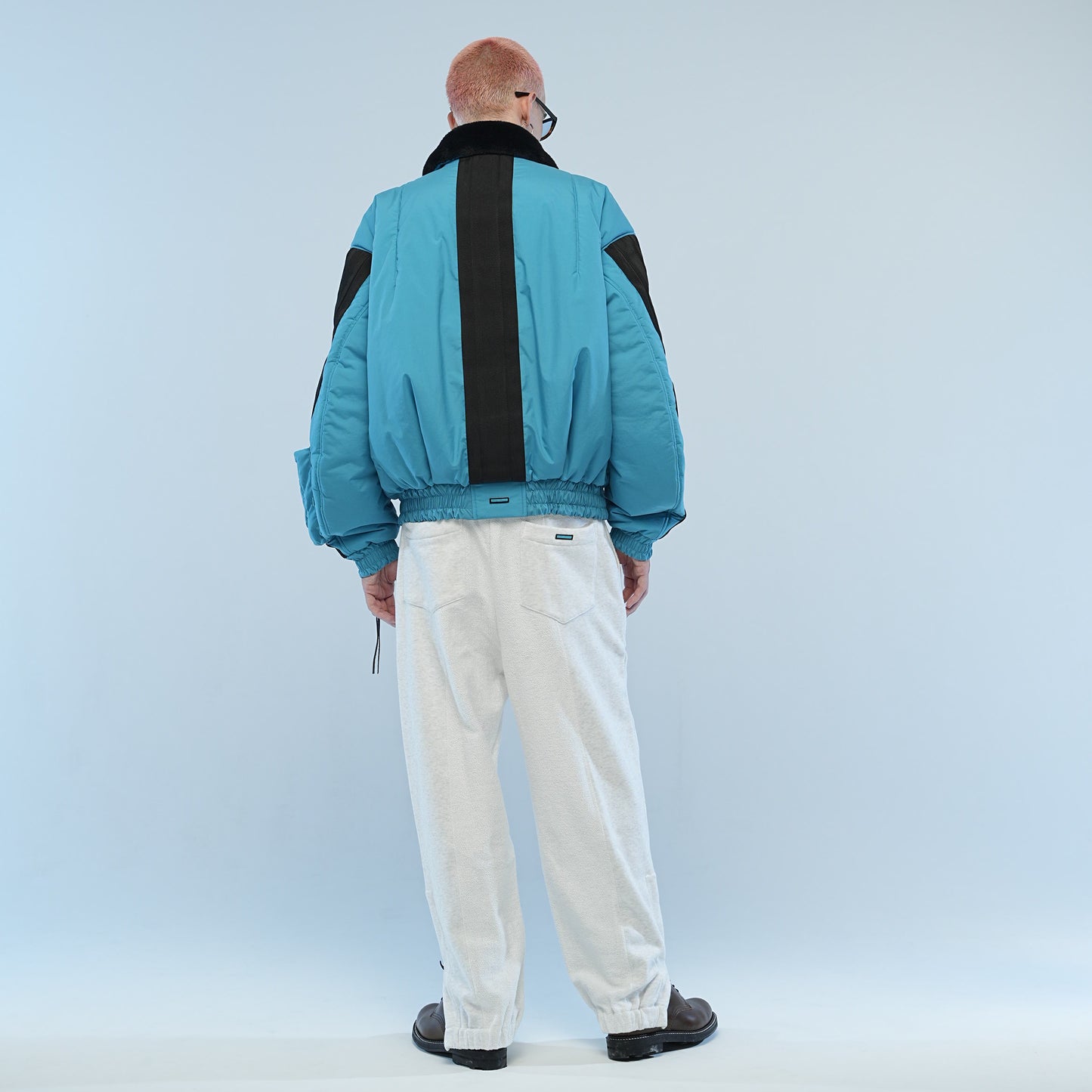 MUZE TURQUOISE LABEL - CIRCUIT BAG BOMBER JACKET(TURQUOISE) ミューズ ターコイズ