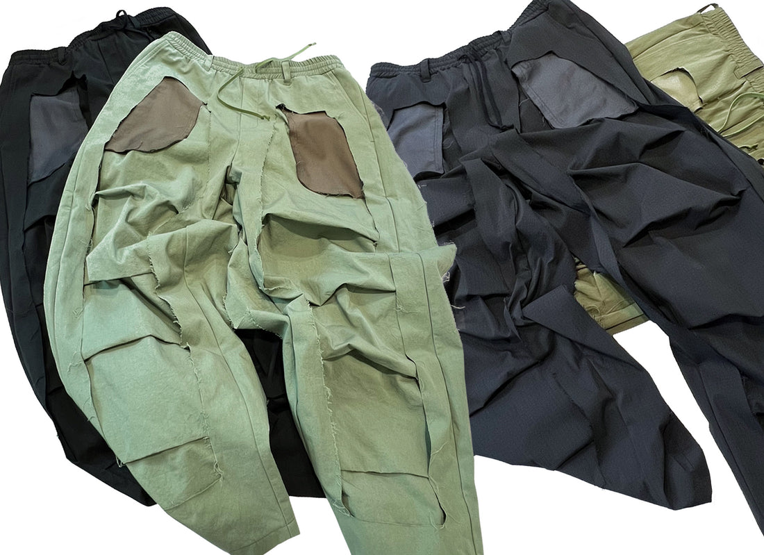 【NEW ARRIVAL】機能性素材を使用したMUZE定番3D TROUSERS がリリース