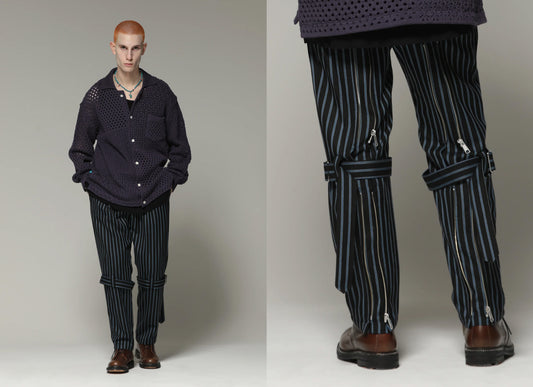 昨シーズン人気の高かったBONDAGE TROUSERSの新シルエットが登場。