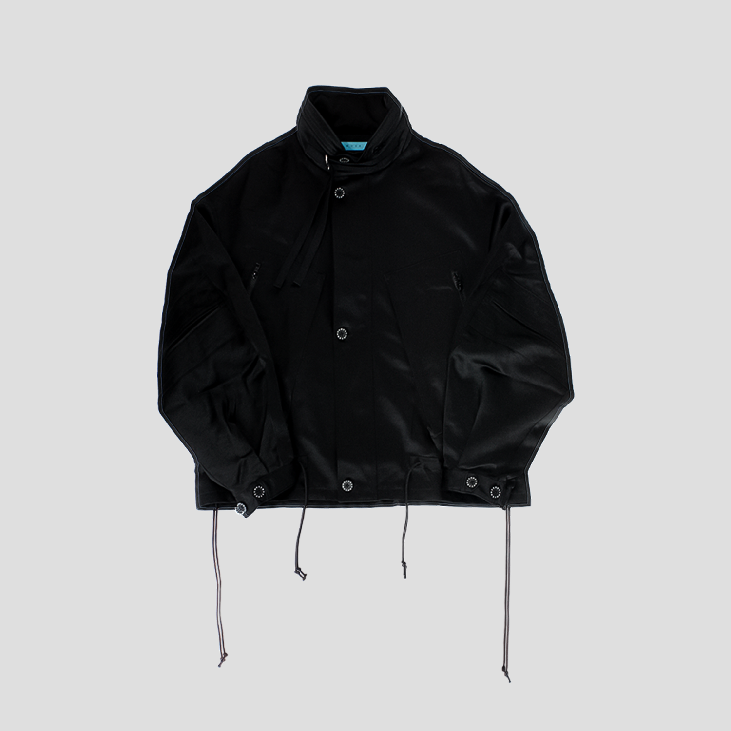 MUZE TURQUOISE LABEL - M-65 SHORT BLOUSON(BLACK) ミューズ ショート MUZE TURQUOISE LABEL - M-65 SHORT BLOUSON(BLACK) ミューズ ショート