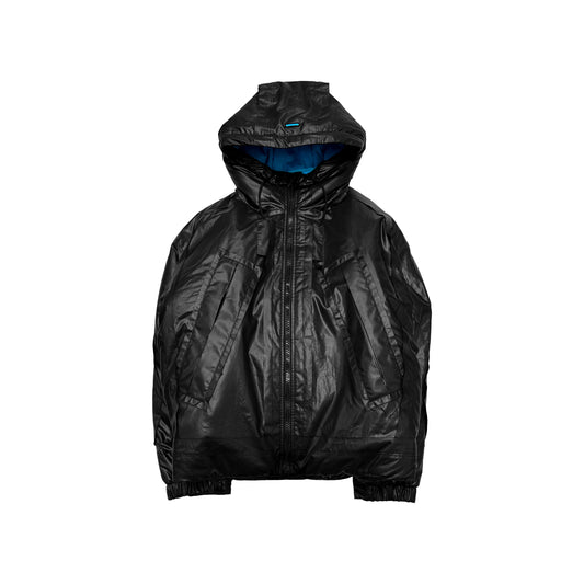 MUZE TURQUOISE LABEL -【INSIDE OUT BIG WAX JACKET(BLACK)】ミューズ インサイドアウト ビッグ ワックス ジャケット ブラック