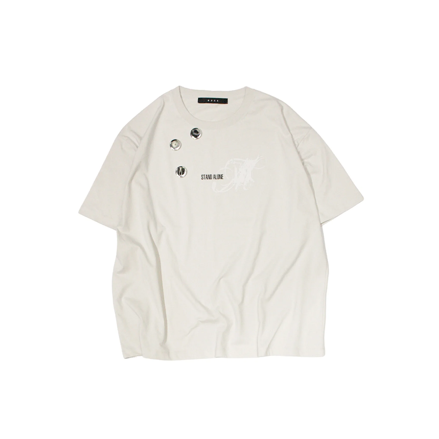 MUZE BLACK LABEL -【Object Ø T-SH (CLOUD DANCER)】ミューズ オブジェクト エンプティー Tシャツ クラウド ダンサー