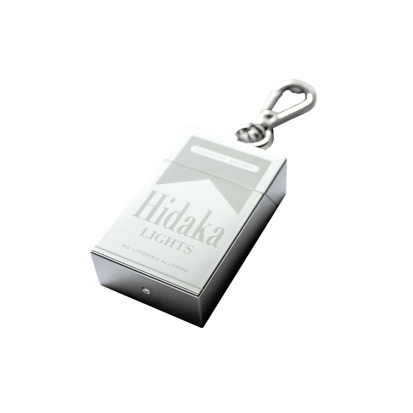 HIDAKA -【PORTABLE ASHTRAY - MARLBORO(SILVER)】ヒダカ 携帯灰皿 マールボロ シルバー