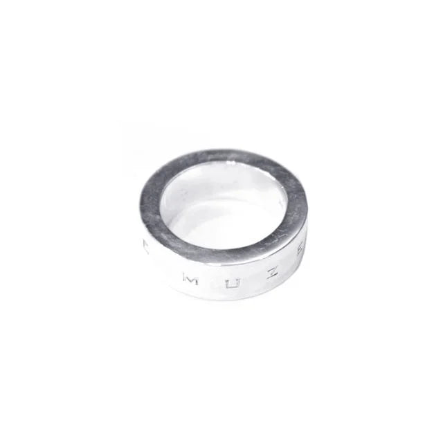 MUZE -【LOGO RING(SILVER)】ミューズ ロゴ リング SV925 シルバー MUZE -【LOGO RING(SILVER)】ミューズ ロゴ リング SV925 シルバー