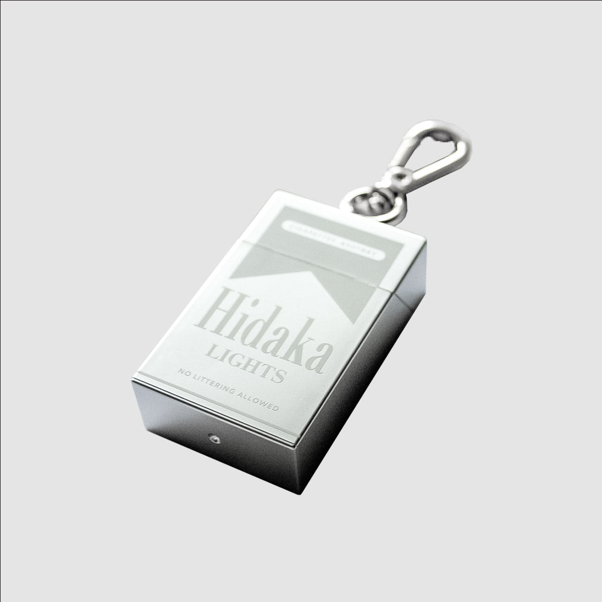 HIDAKA PORTABLE ASHTRAY (SILVER) ヒダカ ポータブルアッシュトレイ シルバー – MUZE TOKYO