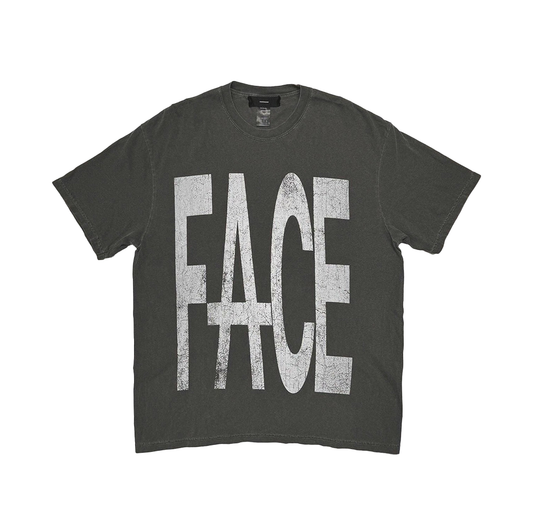 MINUS -【Bootleg Tee(FACE FUCT)(10YEARS BLACK)】マイナス グラフィック Tシャツ ヴィンテージ ブラック