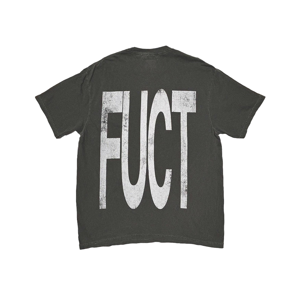 MINUS -【Bootleg Tee(FACE FUCT)(10YEARS BLACK)】マイナス グラフィック Tシャツ ヴィンテージ ブラック