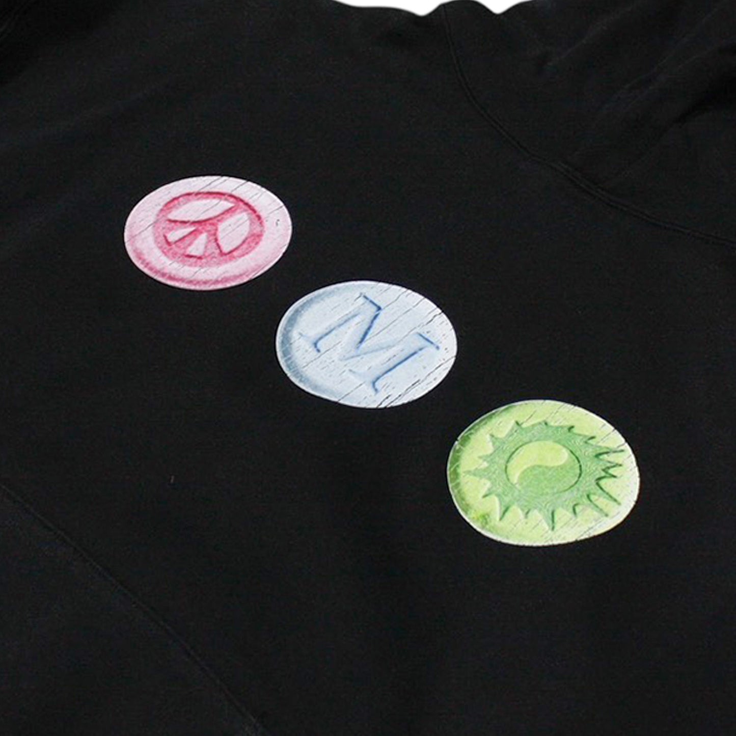 MUZE®︎ TURQUOISE LABEL -【MUZE®︎ MICROMAXIMUM TABLET WIDE SWEAT HOODIE】ミューズ マイクロマキシマム タブレット ワイド スウェット フーディ