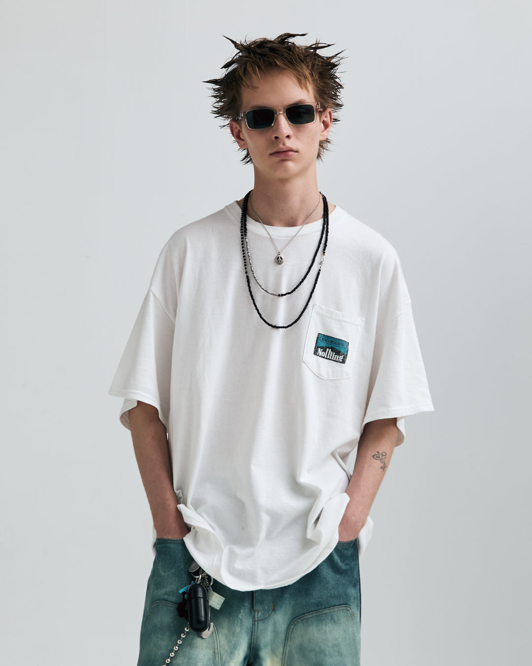 MUZE BLACK LABEL × MINUS -【BOOTLEG POCKET TEE(NOTHING)ICE BLAST(OFF)】ミューズ マイナス ブートレグ ポケット Tシャツ オフ