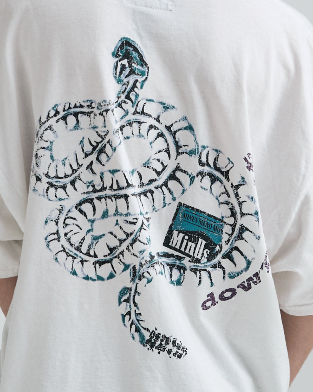 MUZE BLACK LABEL × MINUS -【BOOTLEG POCKET TEE(NOTHING)ICE BLAST(OFF)】ミューズ マイナス ブートレグ ポケット Tシャツ オフ