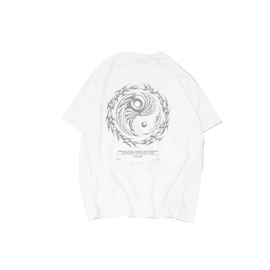 MUZE BLACK LABEL -【STAND ALONE YIN-YANG T-SH (WHITE)】ミューズ スタンド アローン インヤン Tシャツ ホワイト