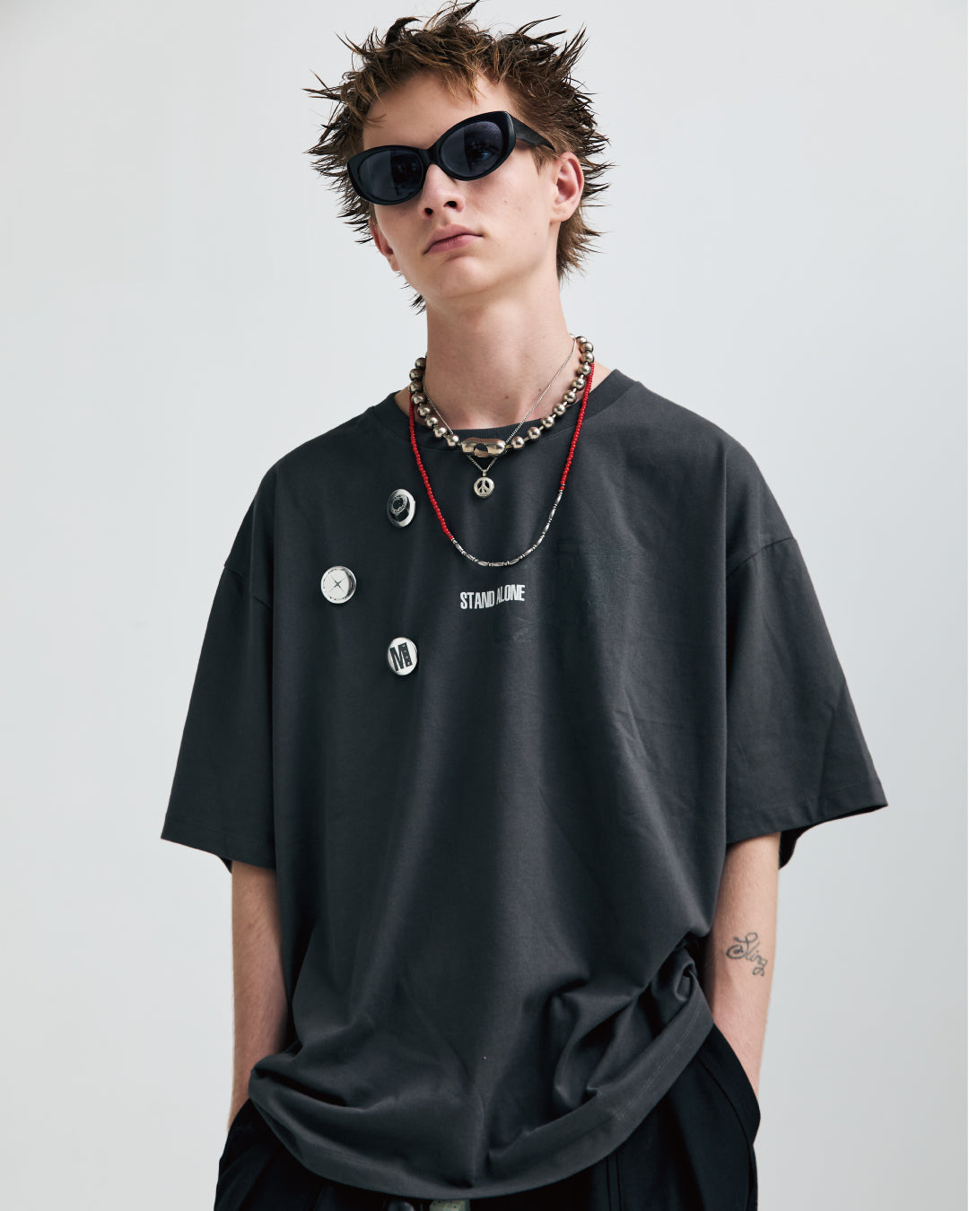 MUZE BLACK LABEL -【Object Ø T-SH (ONXY)】ミューズ オブジェクト エンプティー Tシャツ オニキス