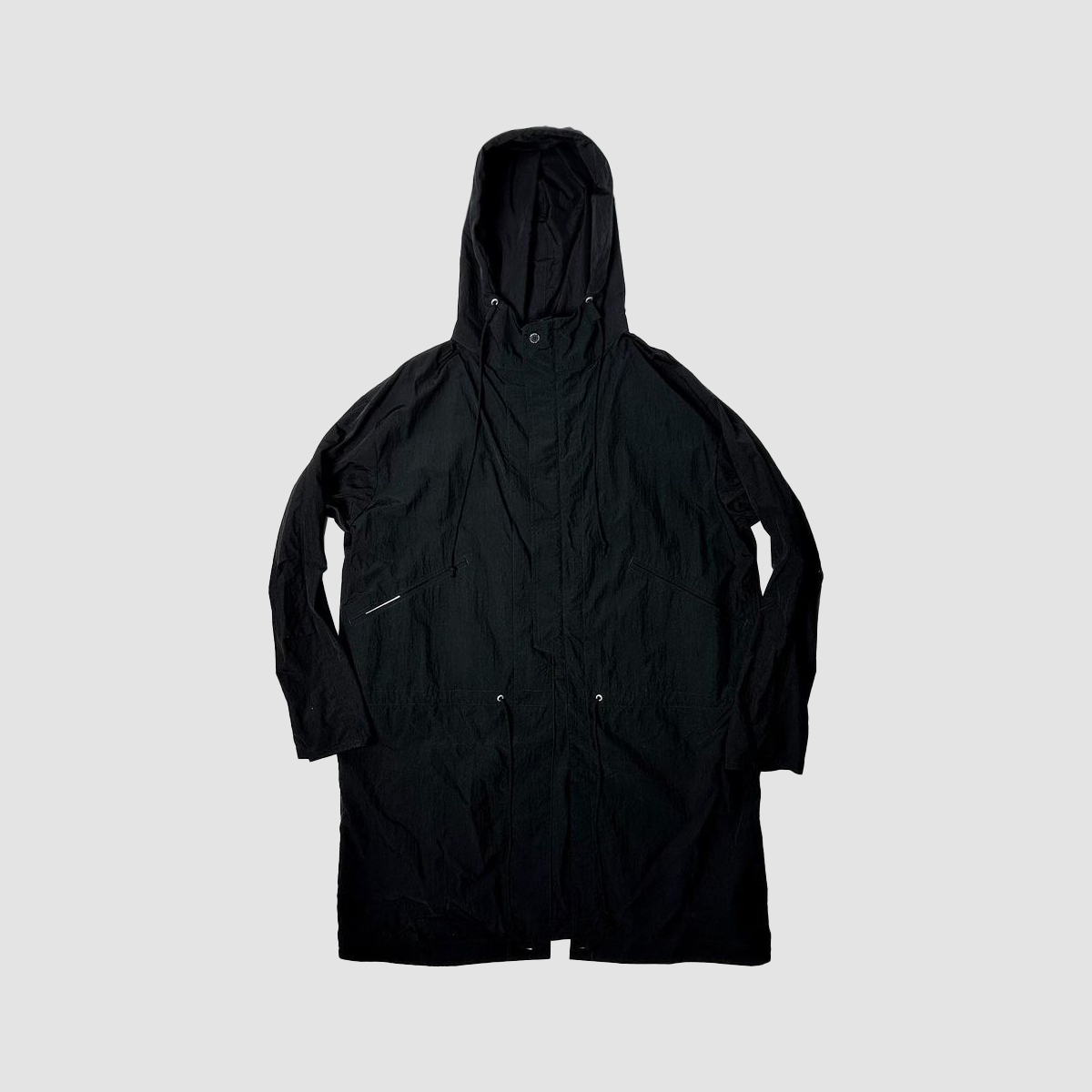 FACCIES - NYLON 2WAY SNOW PARKA(BLACK) ファッチーズ ナイロン スノー パーカー ブラック