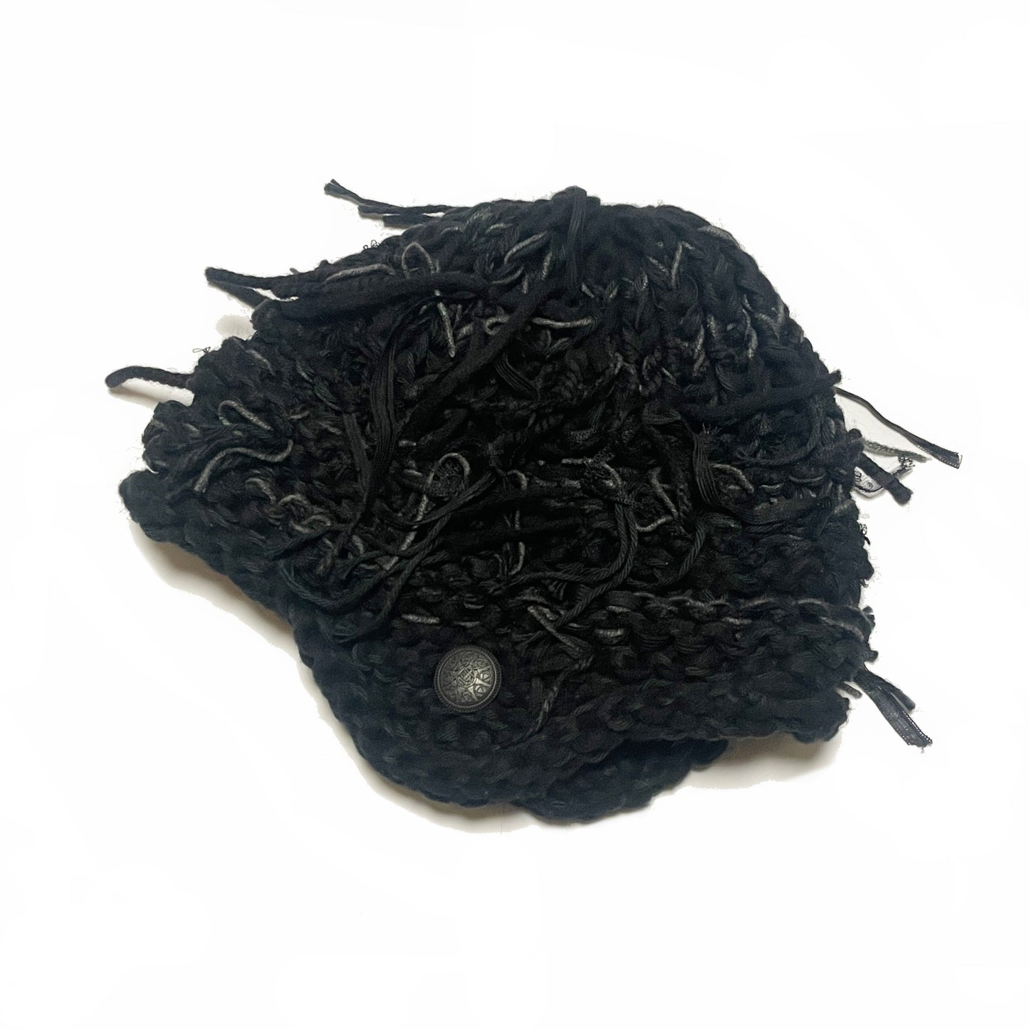 数量限定受注 / GARA -【HELMET KNIT CAP(BLACK)(MIX)】