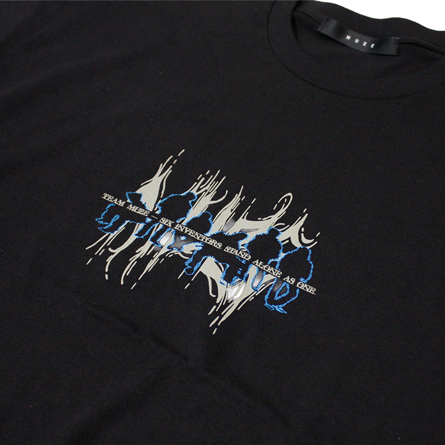 MUZE BLACK LABEL -【TEAM MUZE® SIX INVENTORS T-SH (BLACK