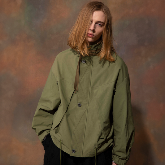 MUZE TURQUOISE LABEL - M-65 SHORT BLOUSON(KHAKI) ミューズ ショート ブルゾン カーキ