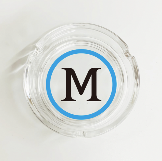 【MUZE GALLERY STORE LIMITED】MUZE - LOGO ASH TRAY("M" LOGO)ミューズ 店頭限定 ロゴ 灰皿