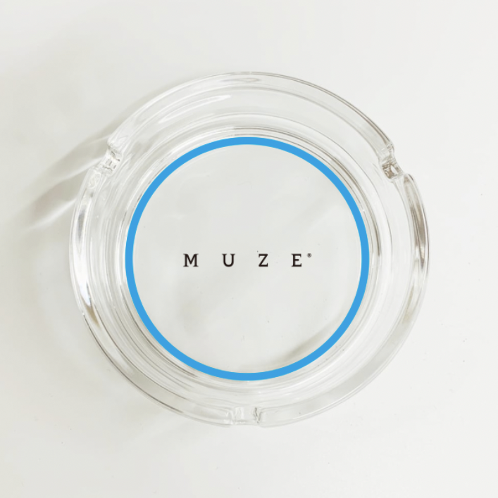 【MUZE GALLERY STORE LIMITED】MUZE - LOGO ASH TRAY("MUZE" LOGO)ミューズ 店頭限定 ロゴ 灰皿