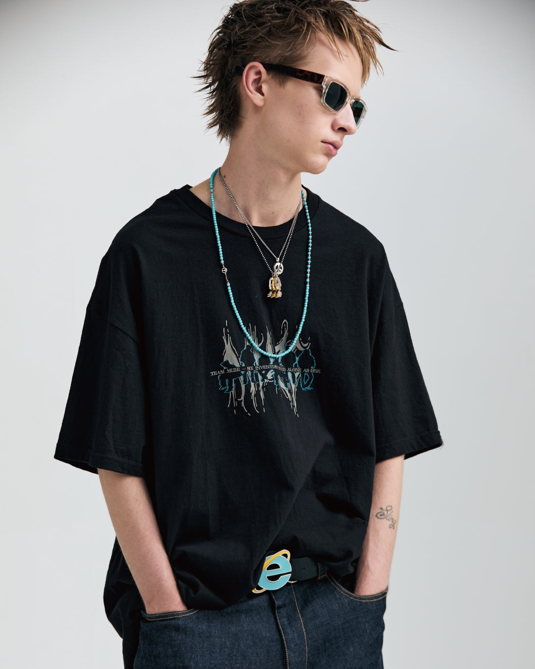 MUZE BLACK LABEL -【TEAM MUZE® SIX INVENTORS T-SH (BLACK)】ミューズ シックス インベンターズ Tシャツ ブラック