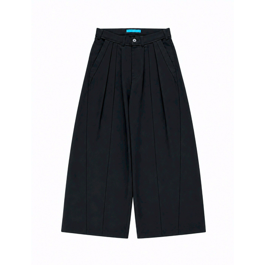MUZE TURQUOISE LABEL -【MUZE® SWITCHING WIDE SLACKS】ミューズ スイッチング ワイド スラックス