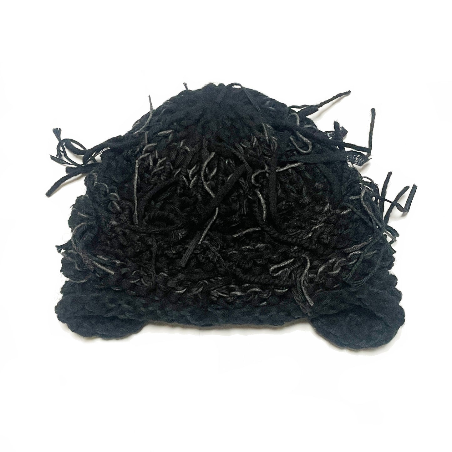 数量限定受注 / GARA -【HELMET KNIT CAP(BLACK)(MIX)】