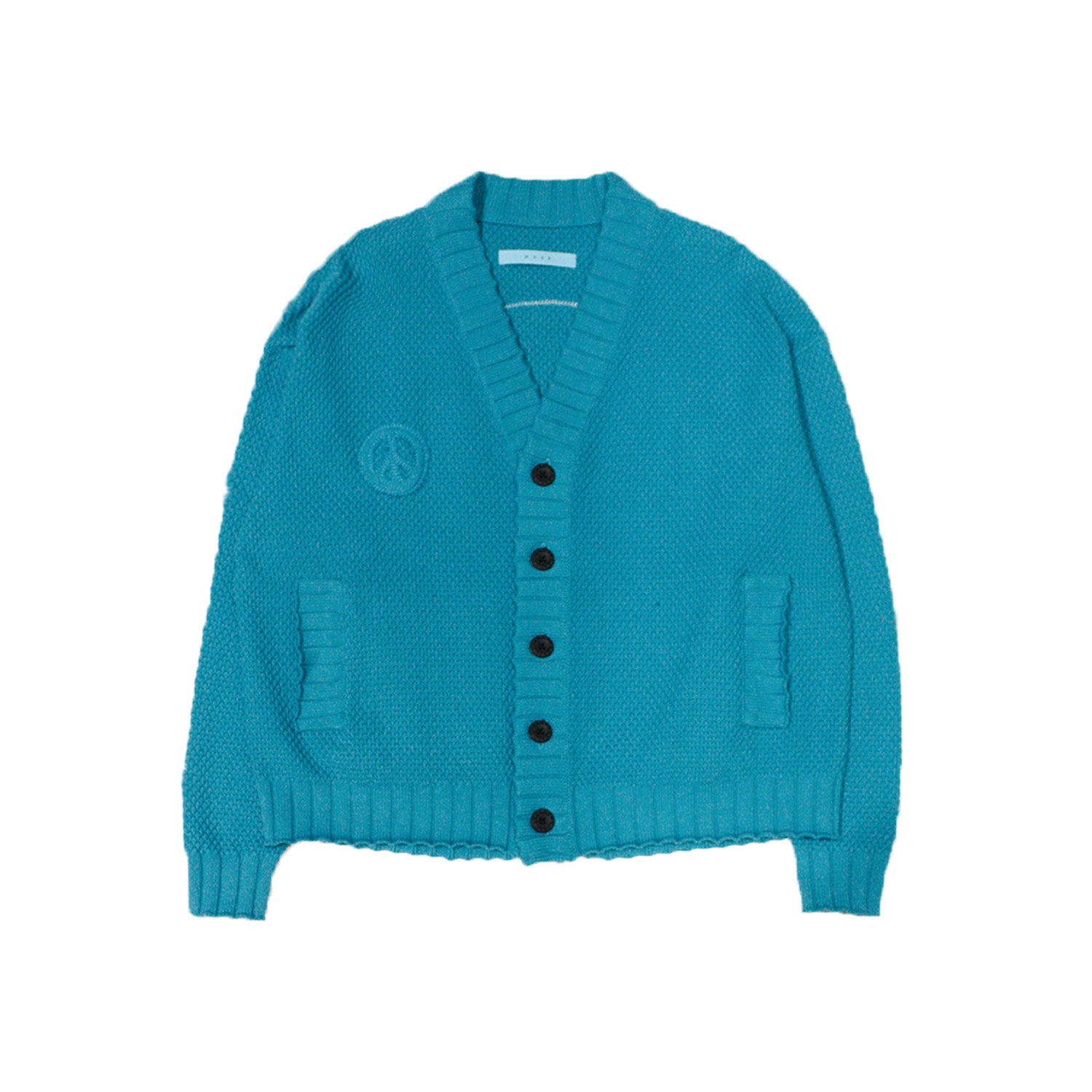 MUZE TURQUOISE LABEL カーディガン MUZE TURQUOISE LABEL - MUZE® PEACE CARDIGAN(TURQUOISE)ミューズ