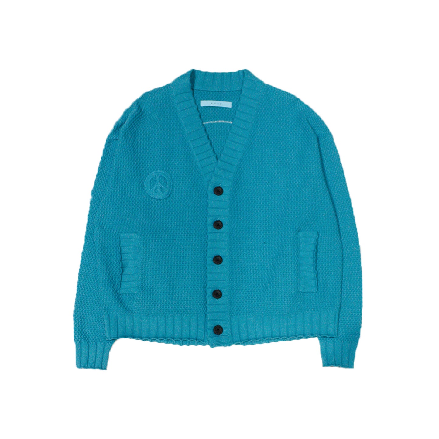 MUZE TURQUOISE LABEL - MUZE® PEACE CARDIGAN(TURQUOISE)ミューズ ピース カーディガン ターコイズ