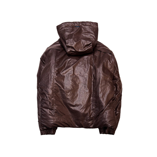 MUZE TURQUOISE LABEL -【INSIDE OUT BIG WAX JACKET(BROWN)】ミューズ インサイドアウト ビッグ ワックス ジャケット ブラウン