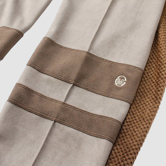 MUZE TURQUOISE LABEL - SWITCHING TRACK PANTS(MOCA)ミューズ トラック パンツ モカ